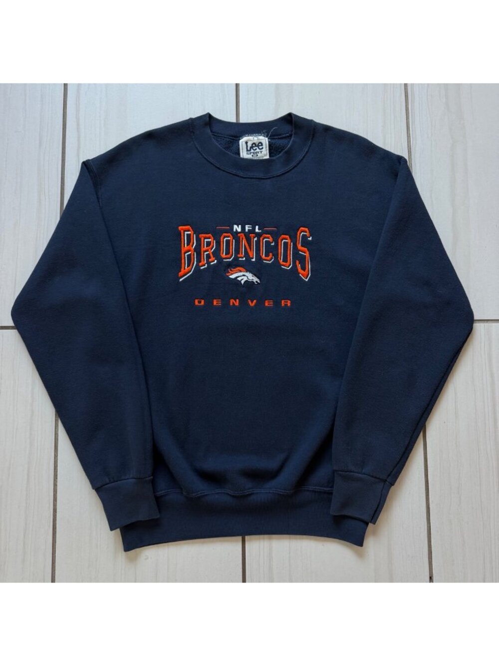 Lee Sport 1990's Denver Broncos Crewneck Size XL